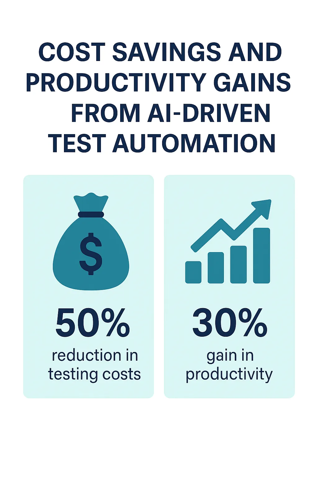 Kosteneinsparungen und Produktivitätsgewinne durch KI-gesteuerte Testautomatisierung