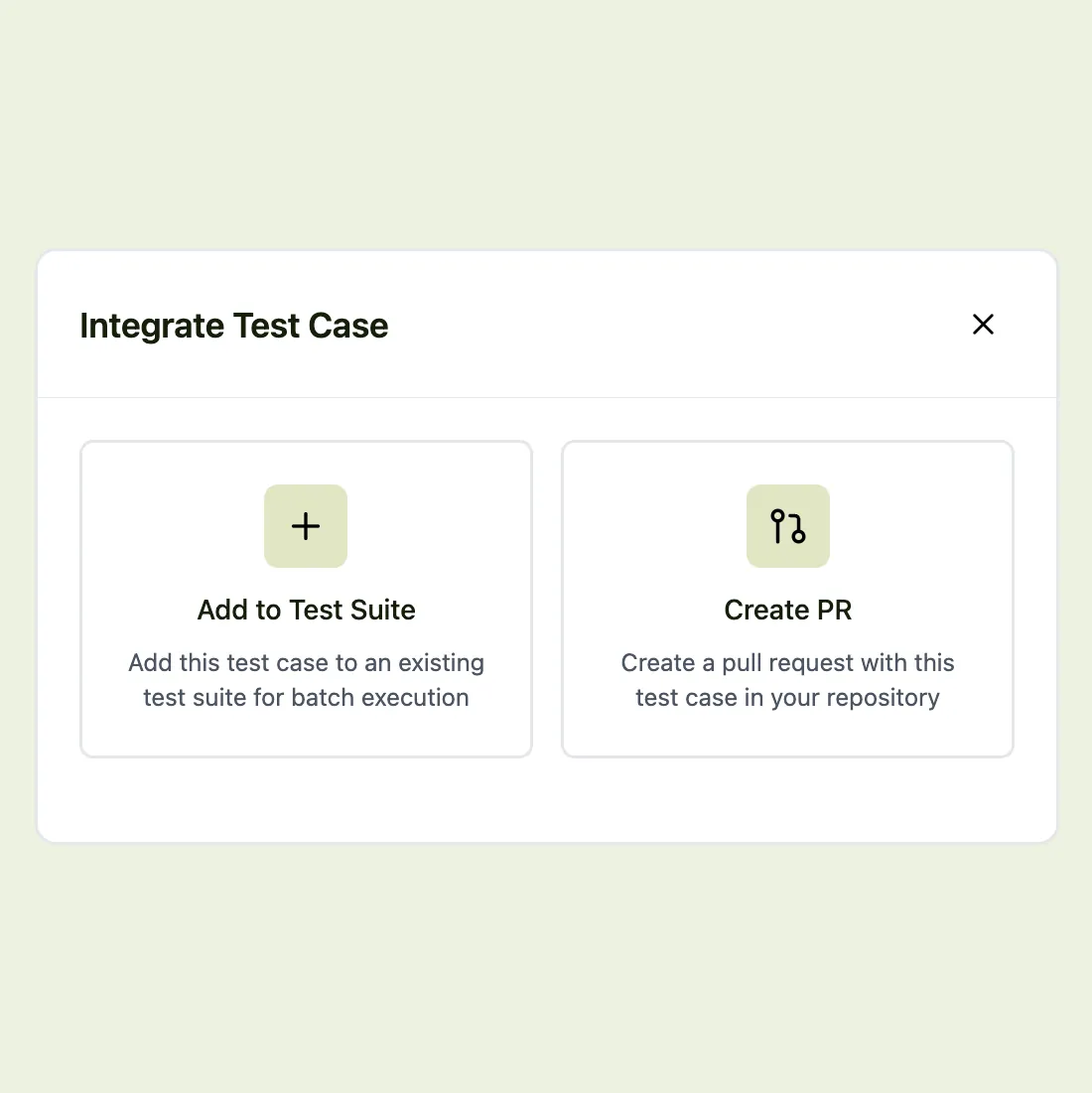 Tests ausführen, wann immer Sie wollen